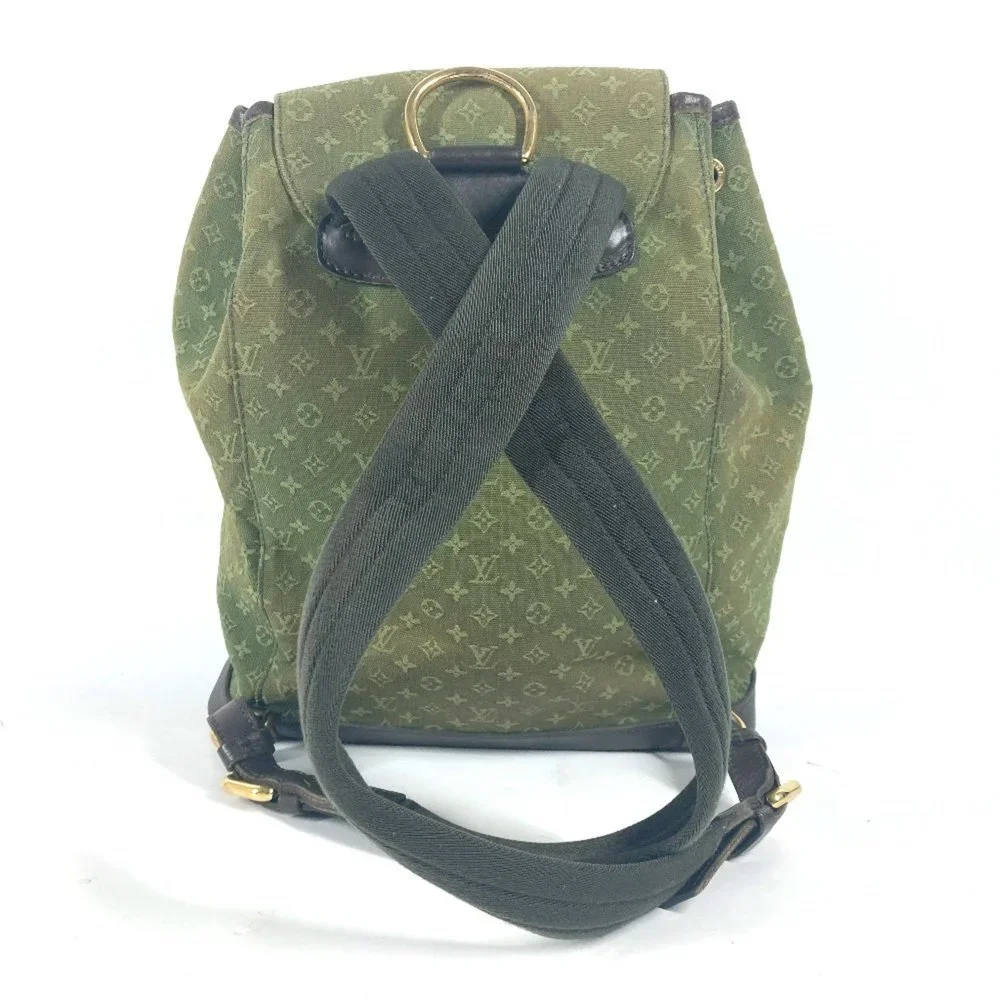 LOUIS VUITTON Authentic Brown Monogram Canvas Backpack
